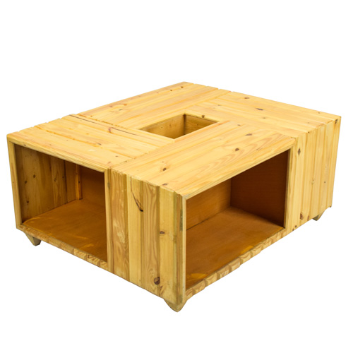 Marioni Wooden Square Coffee Table