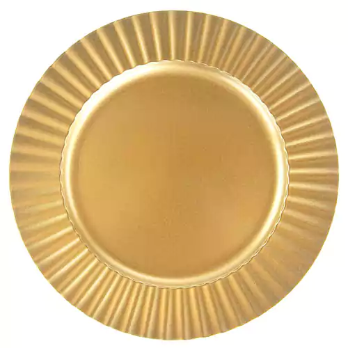 رومان طبق ديكور ذهبي