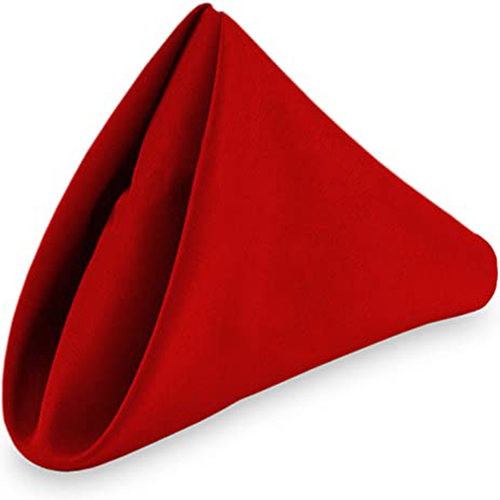 Table Napkin Red Color