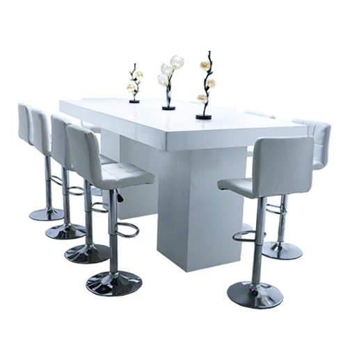 Melanie Rectangular Cocktail Table & Valeria Stool Chair