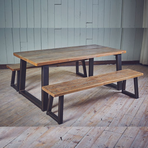 Lorena Table & Benches